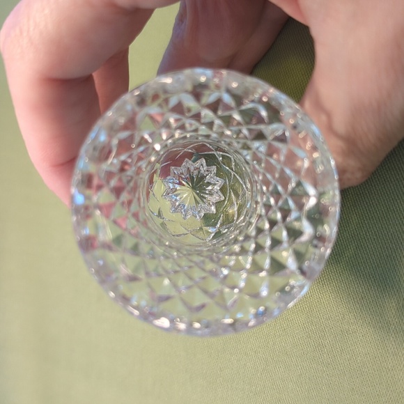 Vintage Crystal Toothpick Holder - Picture 3 of 4